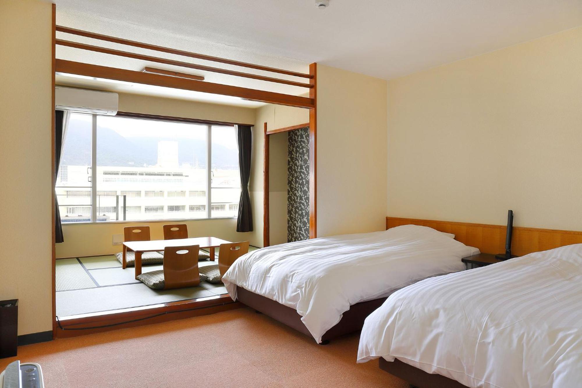 Ooedo Onsen Monogatari Beppu Seifu Hotel Exterior foto